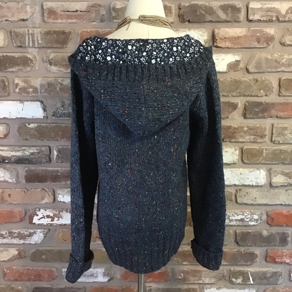 Natural Reflections Blue Button-Up Cardigan - Picture 3 of 4